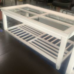 Coffee table, and end table set