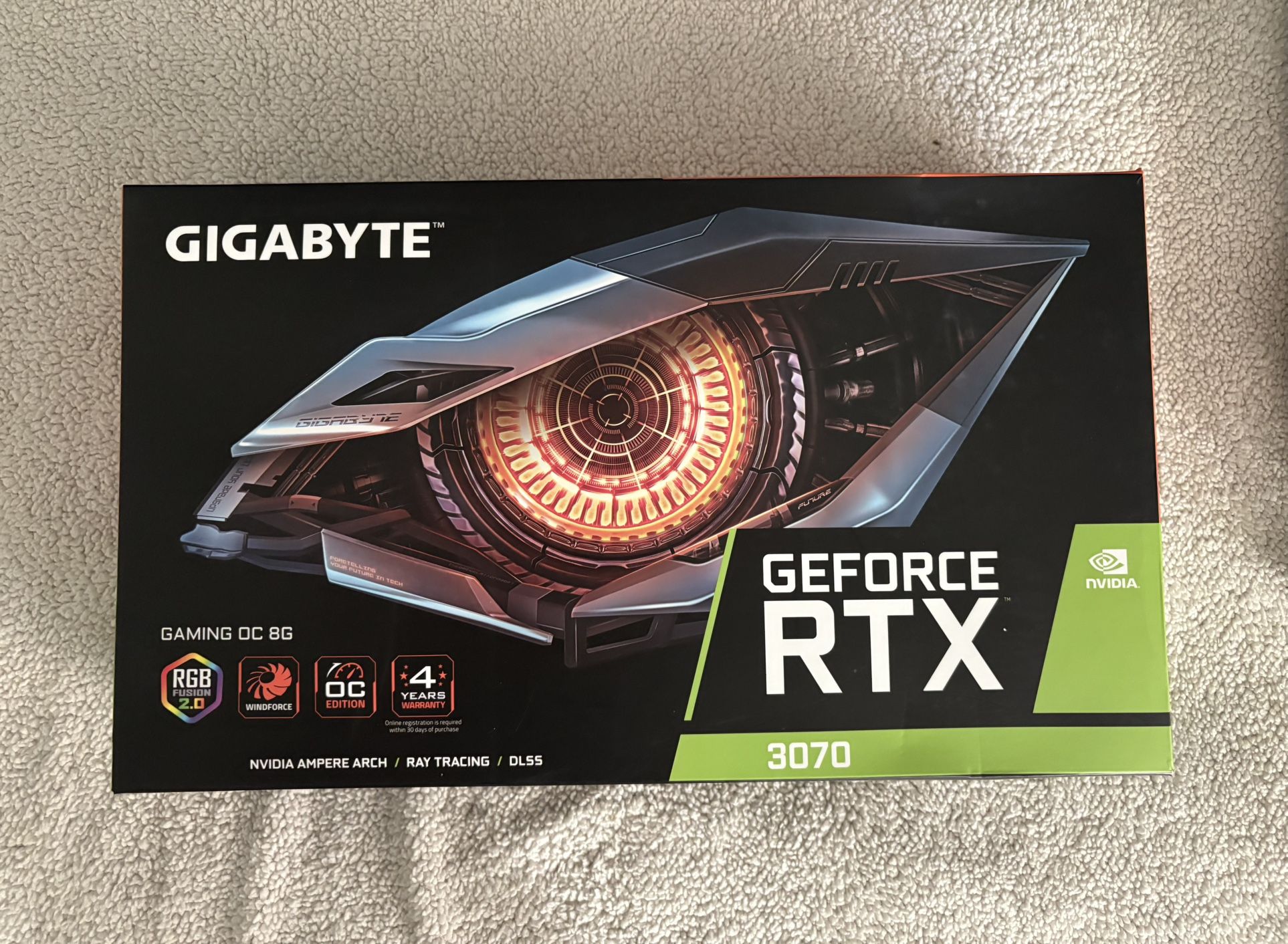 Gigabyte RTX 3070 GPU