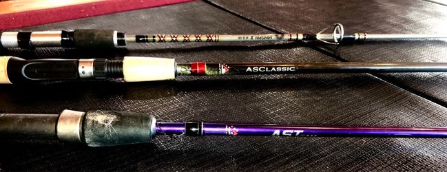 Get a pair of 7ft long fishing poles New
