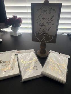 Take A Treat/ Wedding Sign