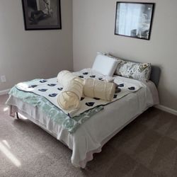 Queen bed frame