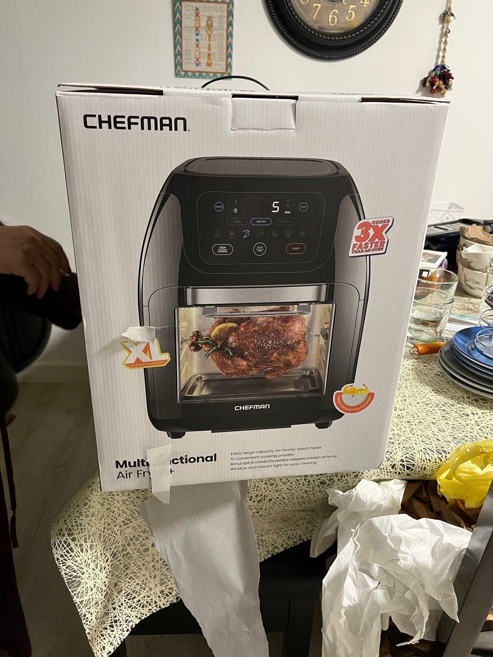 CHEFMAN Multifunctional Digital Air Fryer