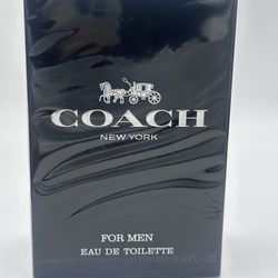 Coach new york for men EDT  3.3oz