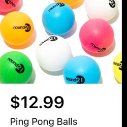 Round 21 Ping pong Balls