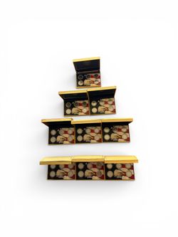 Complete U.S. State Quarters Collection - 9 Display Sets (All Mint, Display Ready)