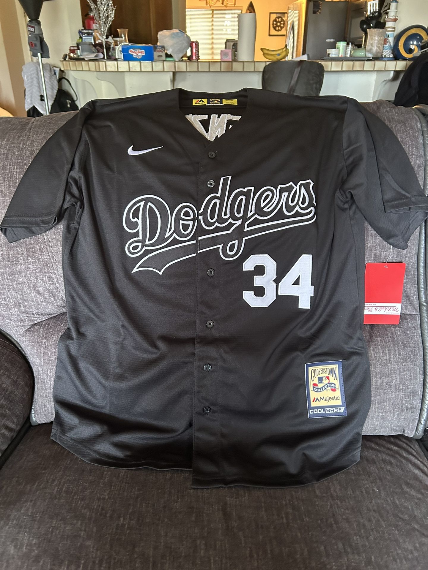 LA Dodgers Mitchell n Ness Valenzuela Jersey