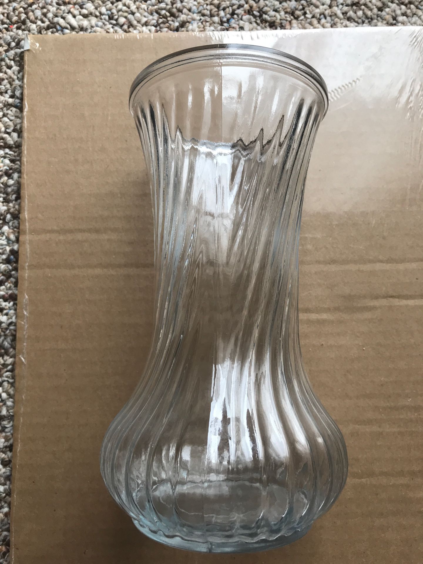 Tall Swirls Vase
