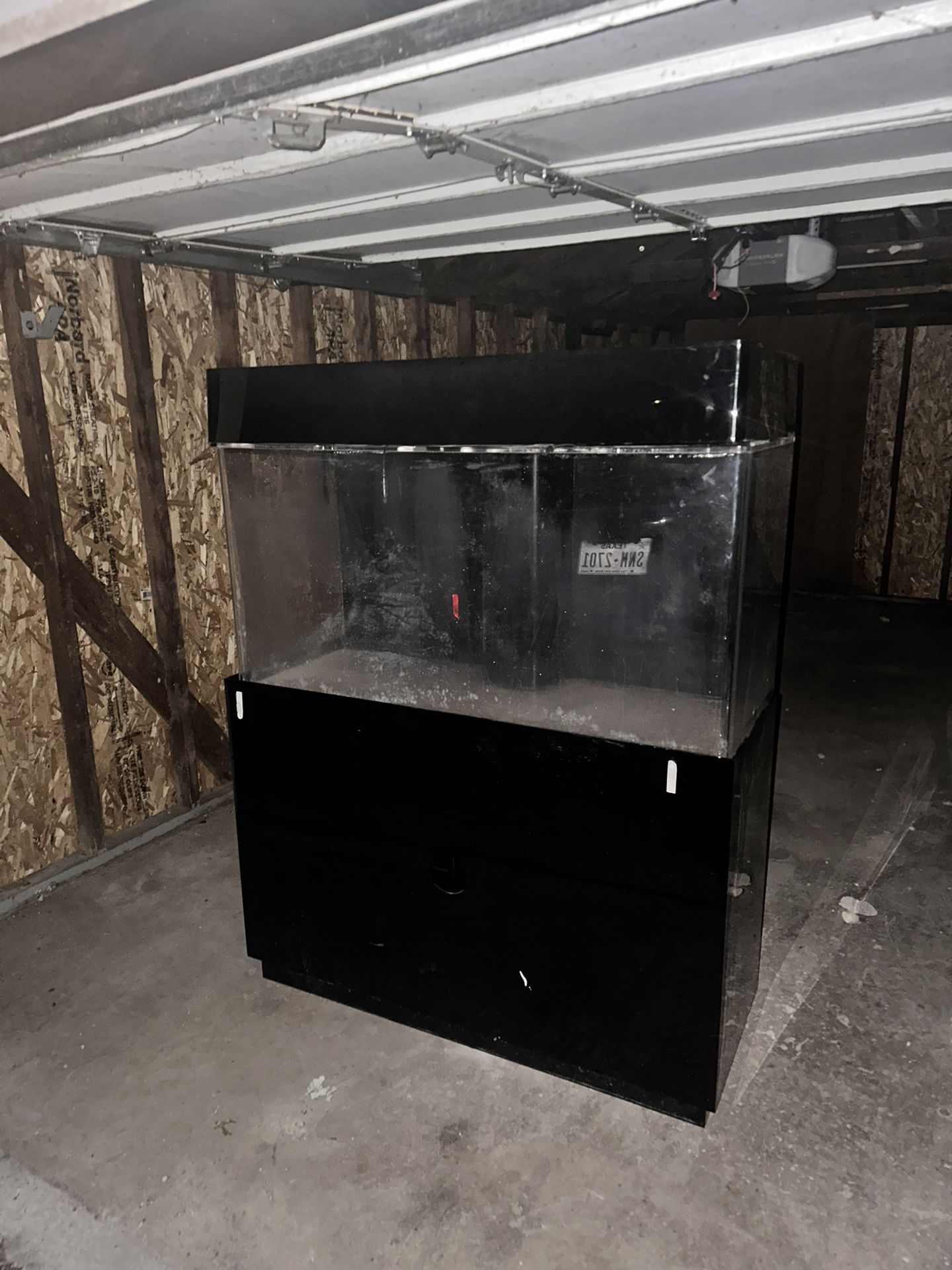 100 Gallon Acrylic Fish Tank With Stand And Lid 
