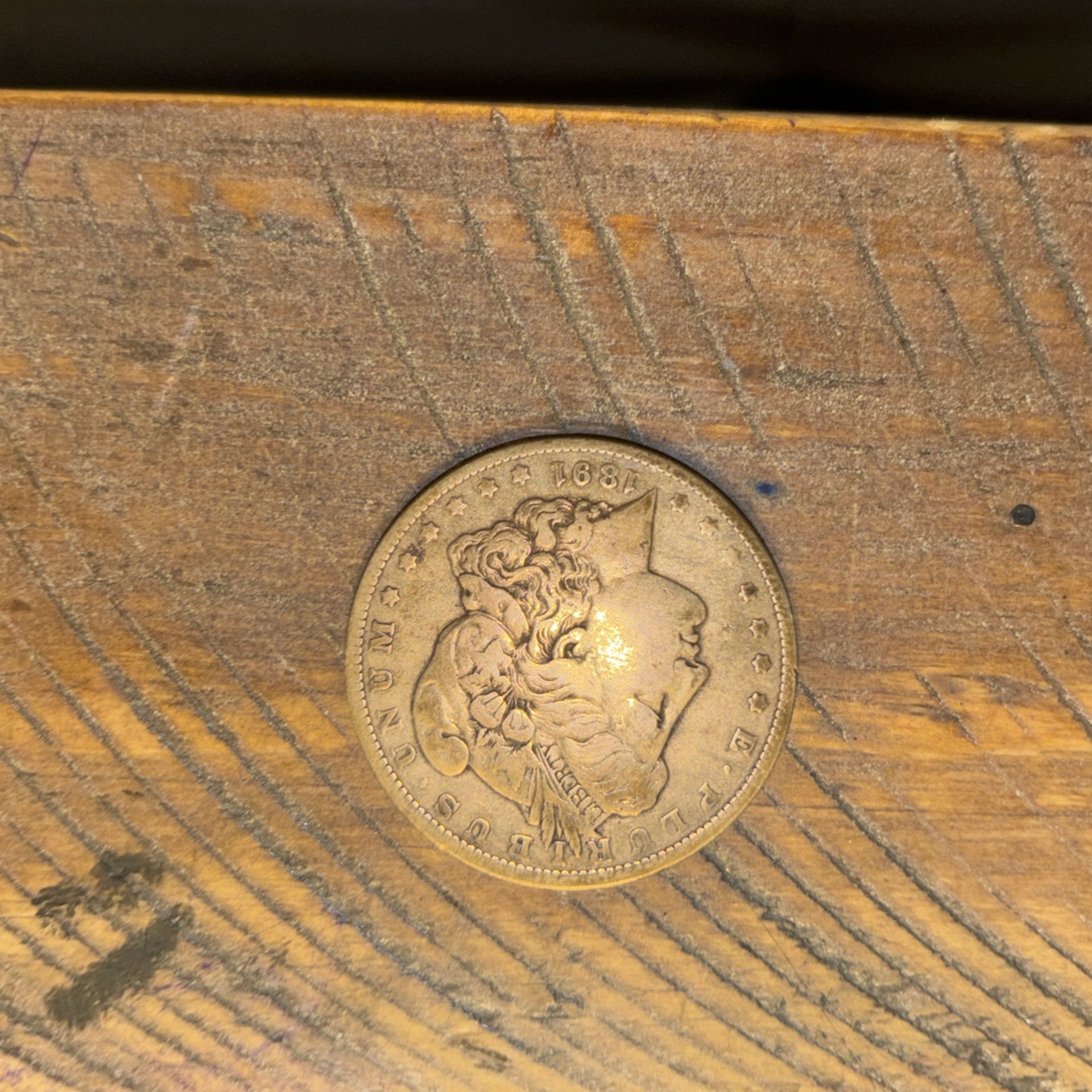 1891 Morgan Silver Dollar