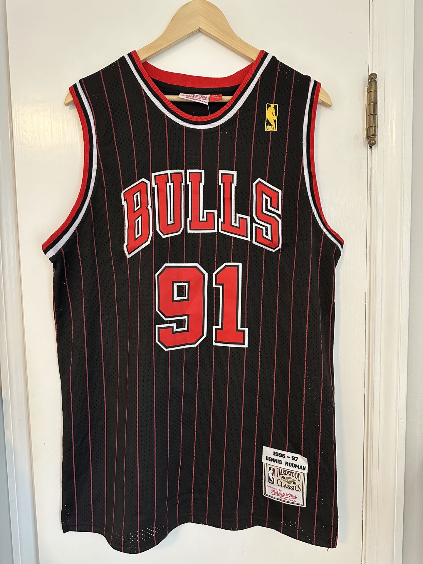 Dennis Rodman Mitchell & Ness Hardwood Classics 1996-97 Jersey XXL