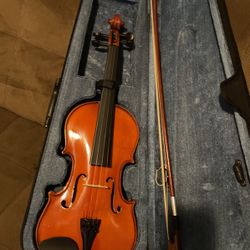 New Violin In The Case