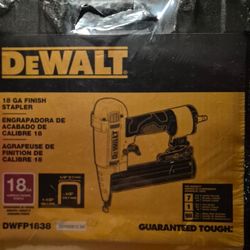 18 GA DeWalt Finish Stapler 