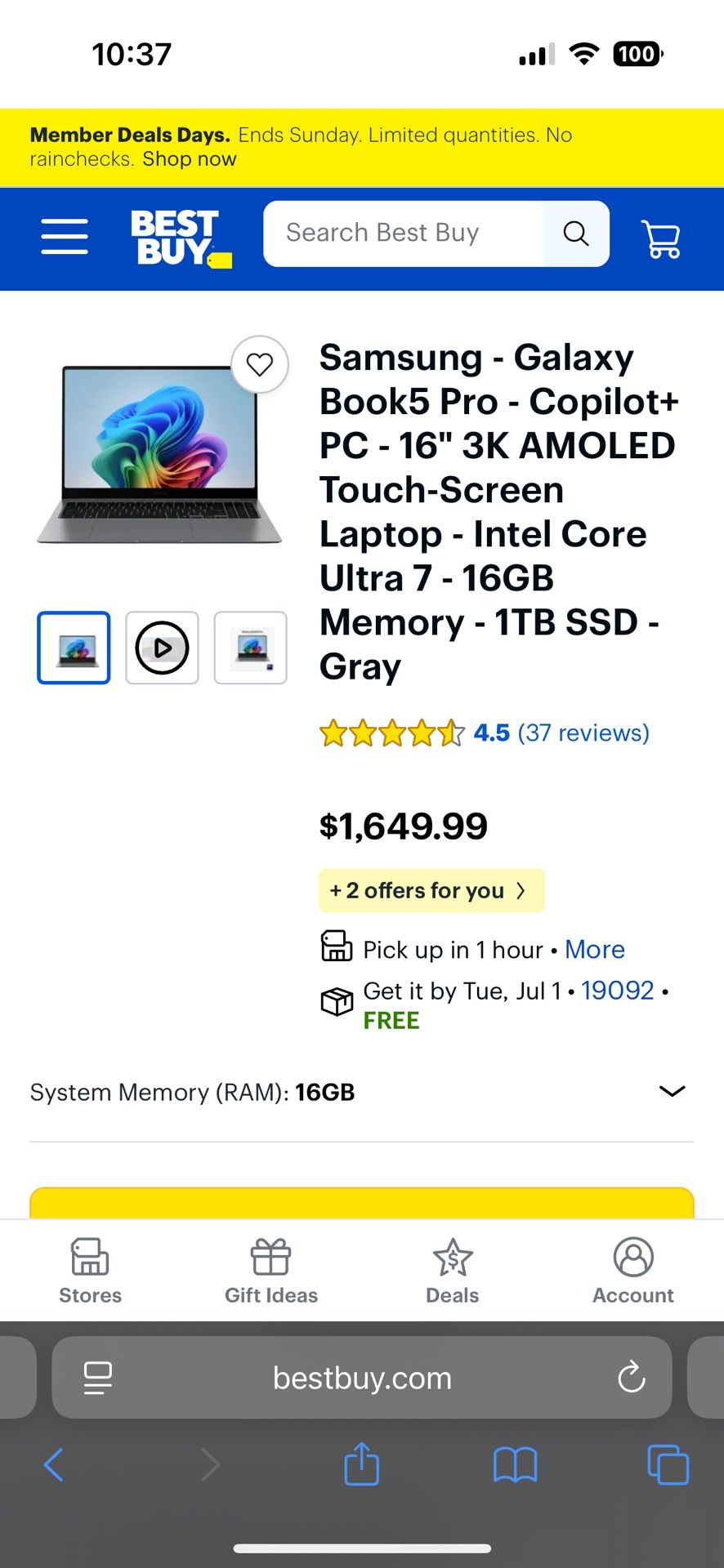 Samsung Galaxy Book5 - Copilot + Pc