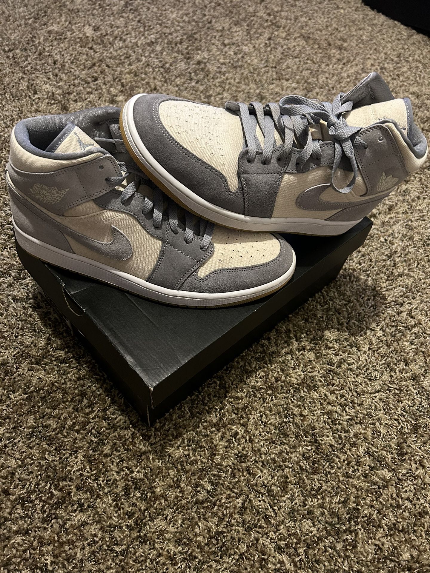Jordan 1 Mid Se (Coconut Milk) Size 12M