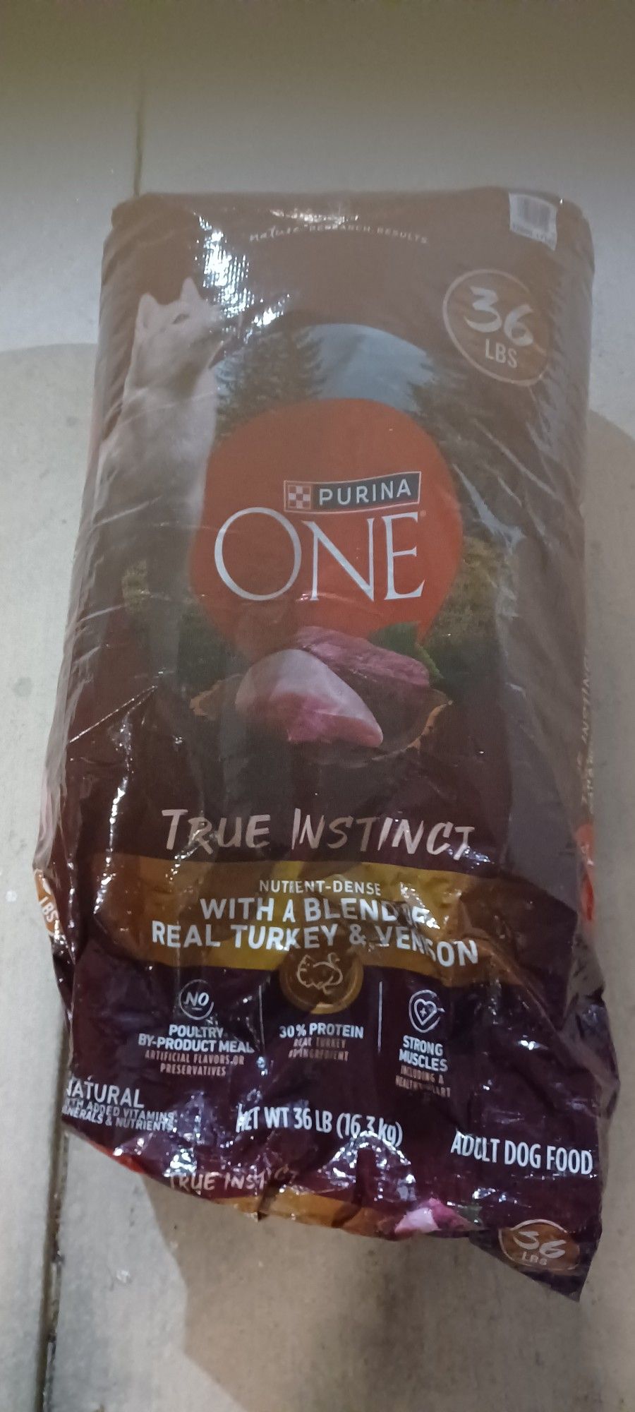 Purina One 36lbs $35