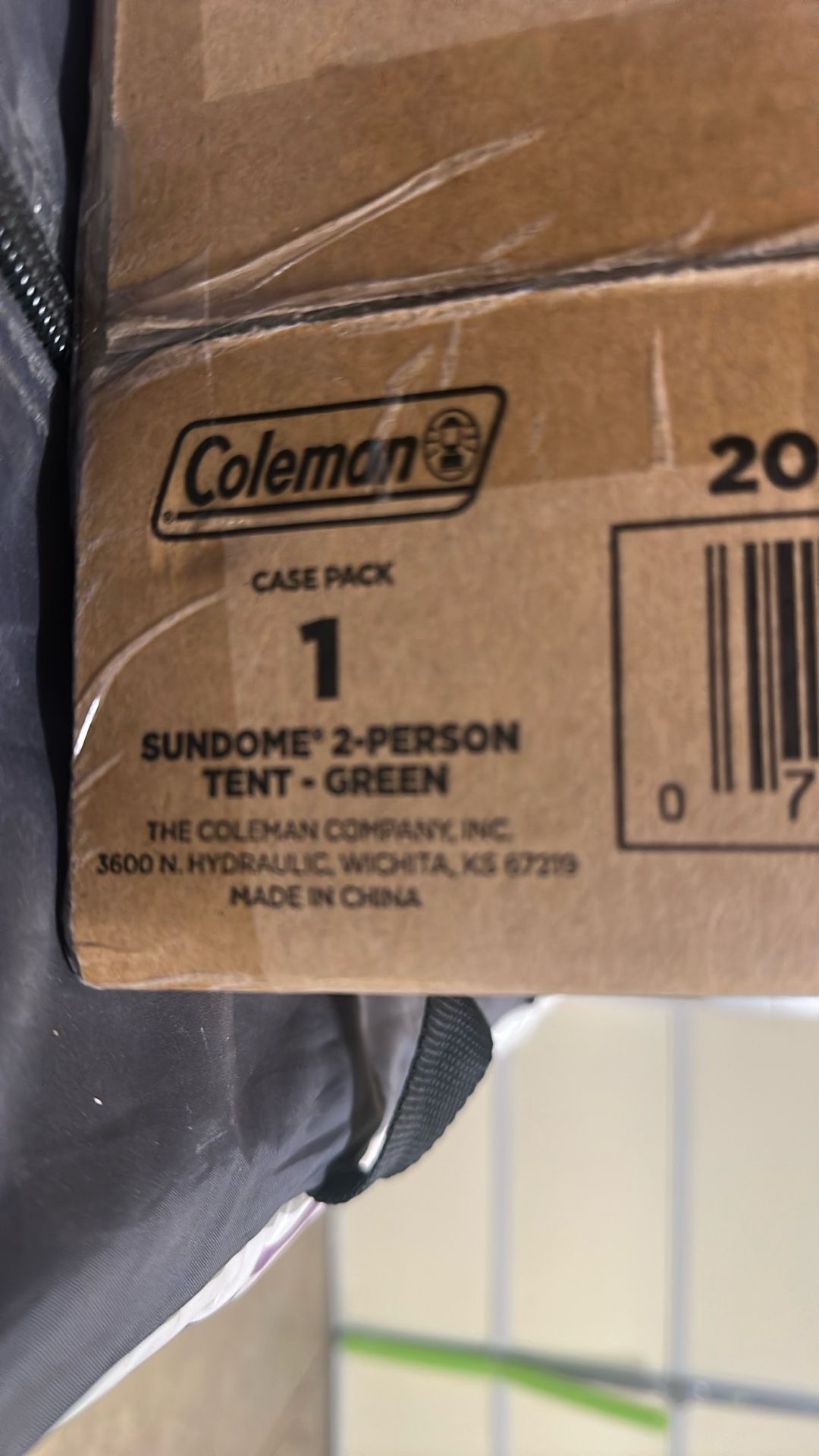 Coleman undone 2 Person Tent New Sealed