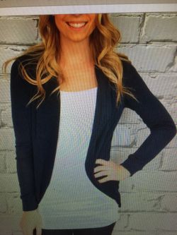 Black cardigan jacket