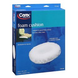 Carex Memory Foam Cushion, Contoured Pillow Cushion for Tailbone Relief- CojÃn de espuma viscoelástica