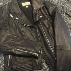Michael Kors Leather Jacket 