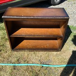 TWO Wooden Book Shelves 