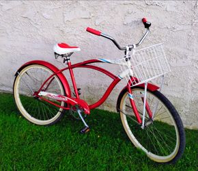 Schwinn legacy 26" Beach Cruiser bike bicicleta basket