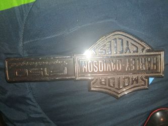 F 150  harley davidson emblem