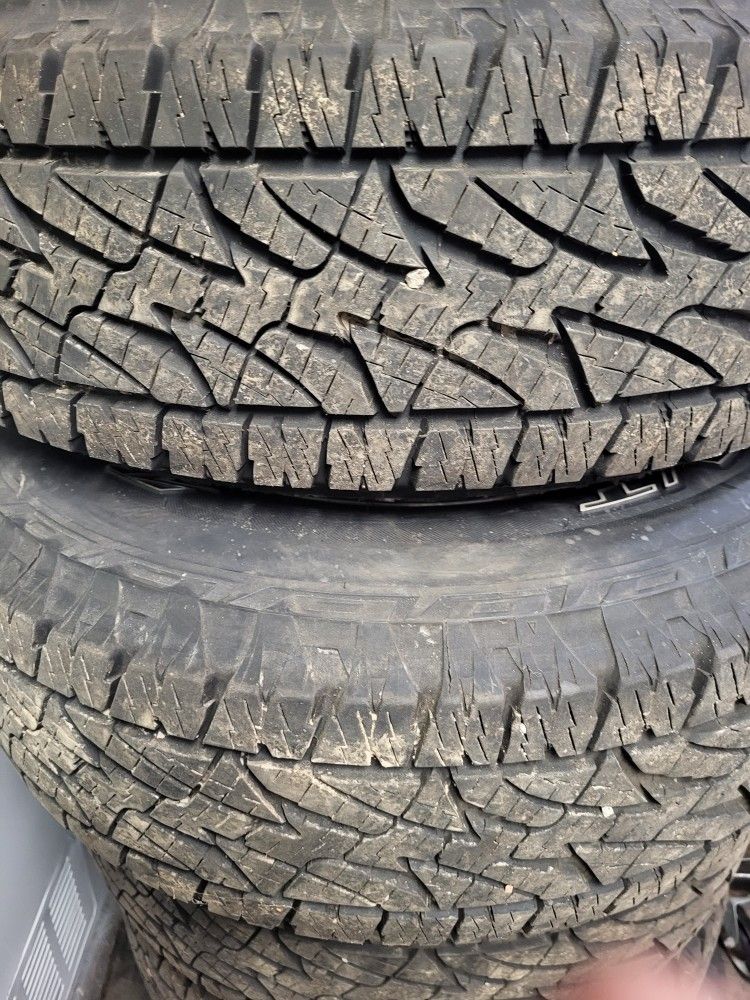 Tires And Rims Set
