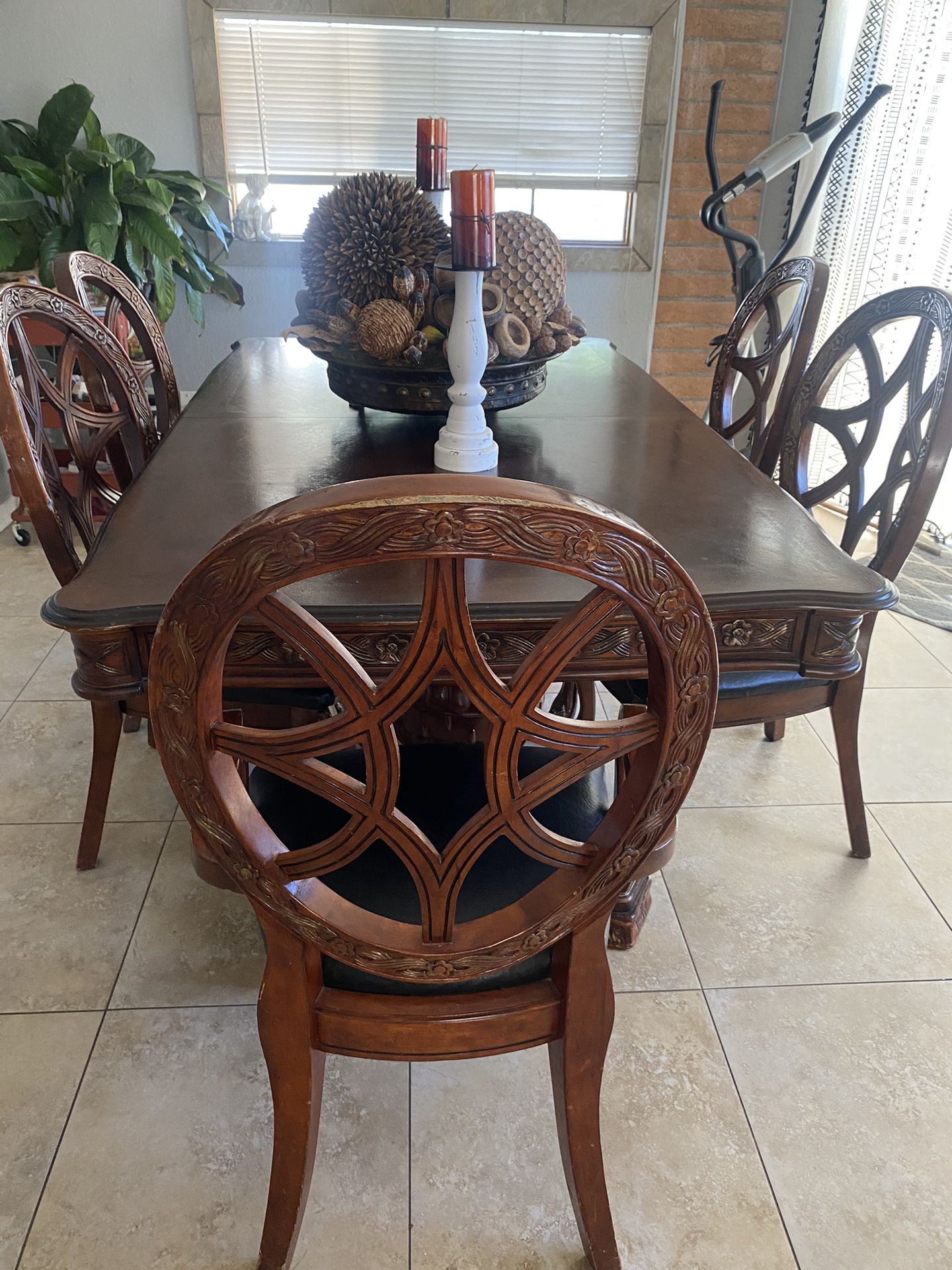 Solid Wood Dining Table & Chairs for Sale in Phoenix, AZ OfferUp