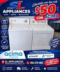 🔥 ¡LLÉVATE ESTE SET HOY! 🔥 🧺 Lavadora de carga superior + Secadora eléctrica ✨ Equipo limpio, práctico y listo para tu hogar 💰 ¡Llévatelo con tan