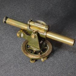 Vintage Brass Craftsman Surveyor's Transit