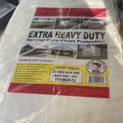 Valance Canopy Back End Tarp 