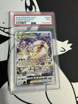 2023 Deoxys VSTAR #GG46 Crown Zenith PSA 9