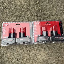 Milwaukee M12 Batteries 