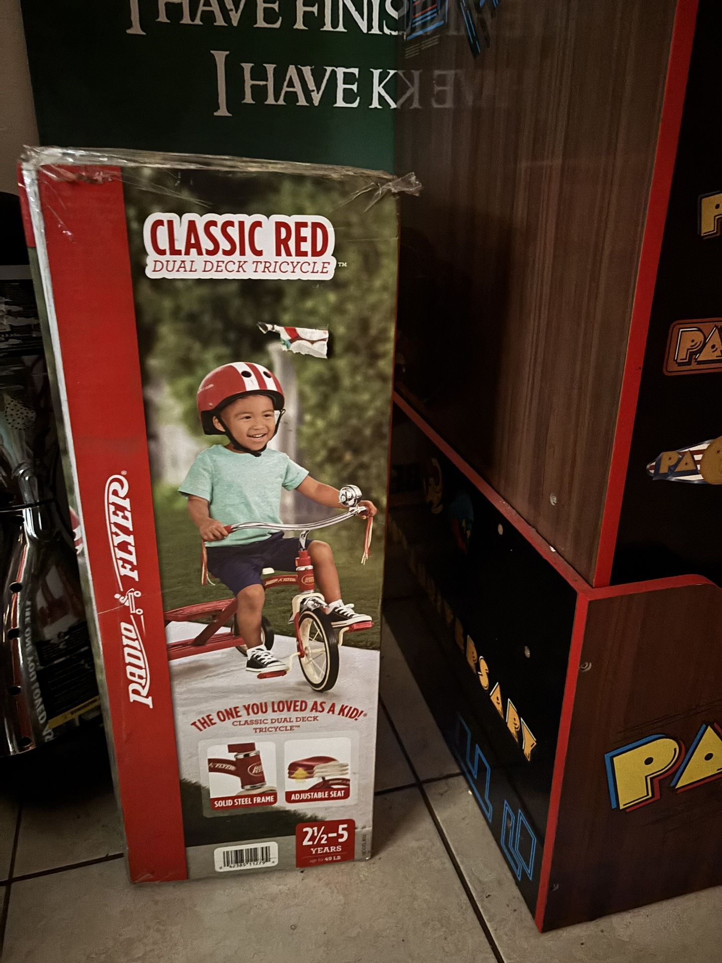 Classic Red Tricycle