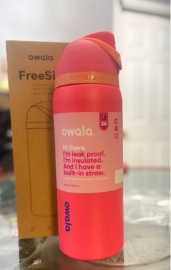 Hot pink Owala 34oz