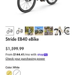 Stride EB40 ebike 