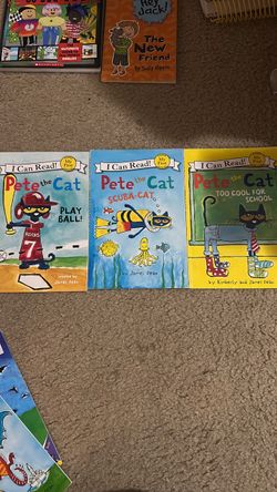 Pete the Cat I Can Read Books Set of 3