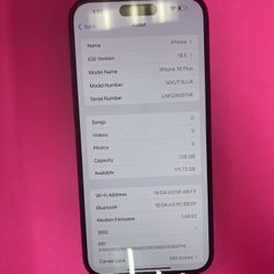 iPhone 16 Plus 128gb T-Mobile 