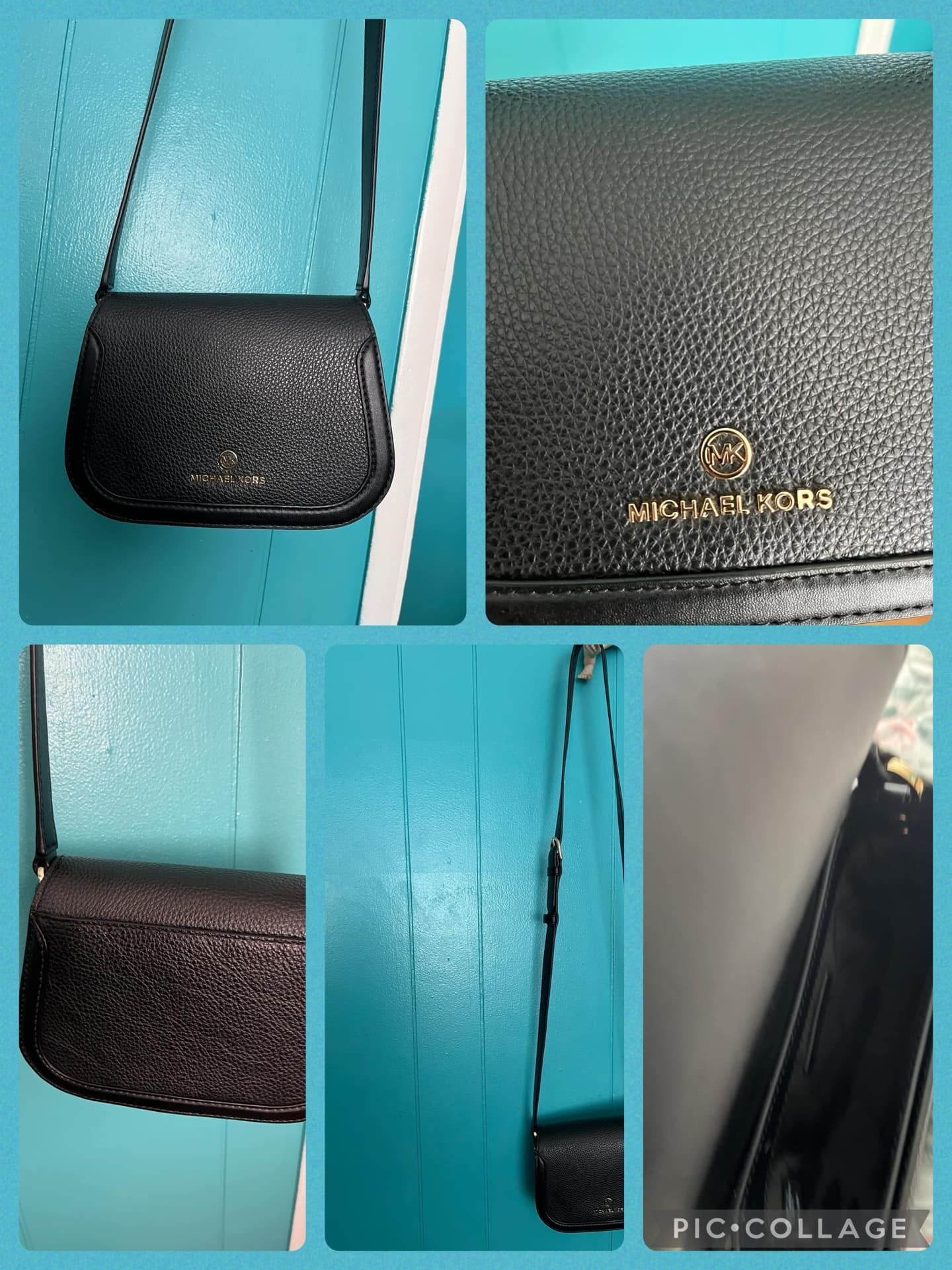 Autentic Cross Body Black Michael Kors Excellent Condition