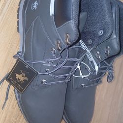 Brand New Real Polo Boots Size 13