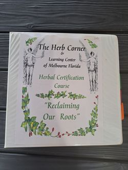 Herbal Certification Course Including Books