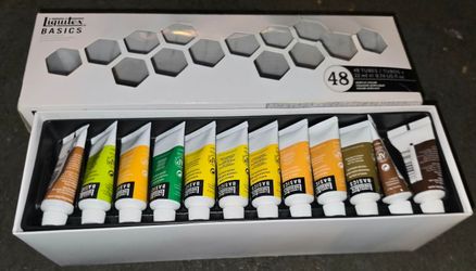 Liquitex Basics Acrylic Paint Set 48 Tubes