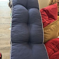 Blue Bench Cushion NEW
