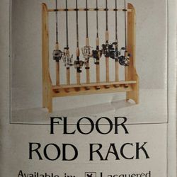 Fishing Rod Rack