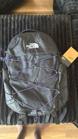 Purple north face backpack