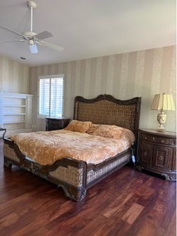 Luxury California King Bedroom Set 3pcs – $3,000