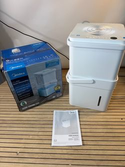 Midea Cube 35 Pint Dehumidifier 3,500 Sq. Ft, Large Capacity Water Tank, Wi-Fi Enabled, Works with Alexa, Quiet Operation for Basement, Home, Bedroom