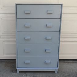 Dresser Modern Bureau Highboy Chest of 5 Drawers