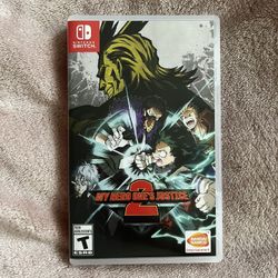 My Hero One's Justice 2 nintendo switch game my hero academia
