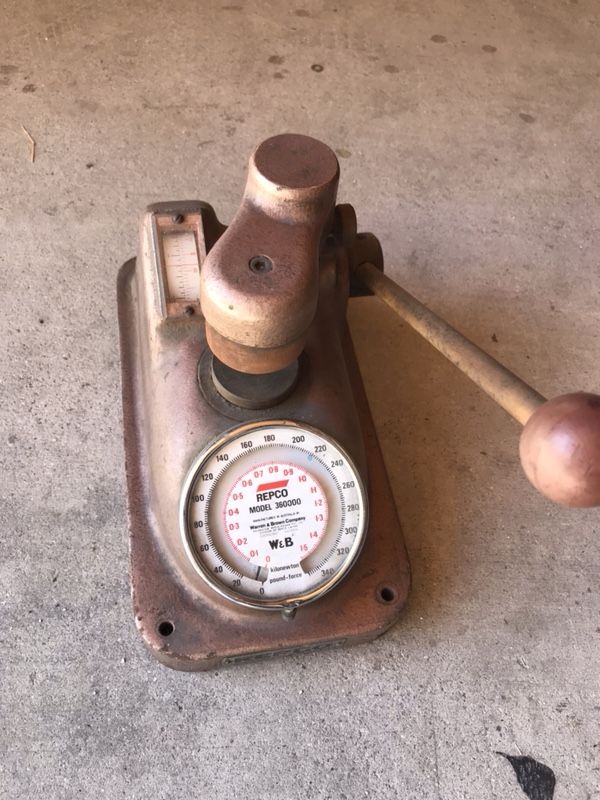 Valve Spring Tension Tester Vintage REPCO for Sale in Duarte, CA - OfferUp